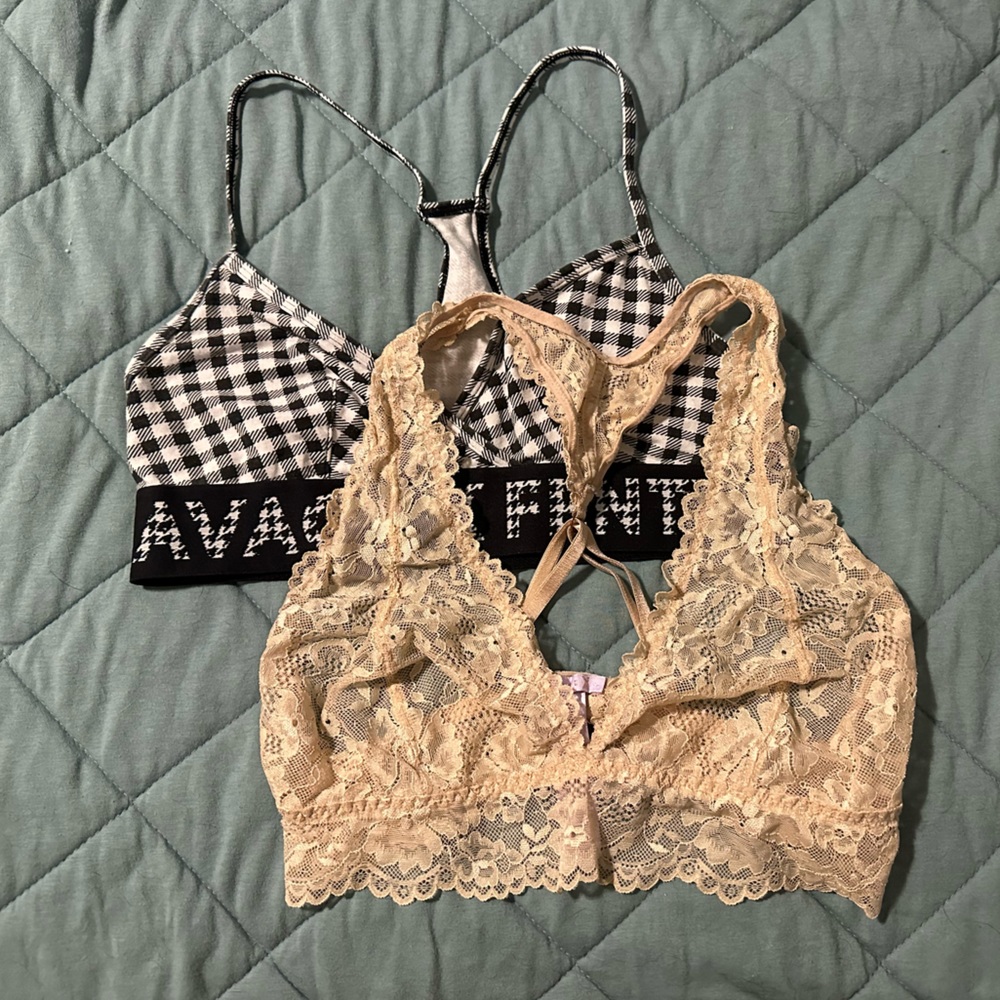 Two Savage X Fenty Bralettes